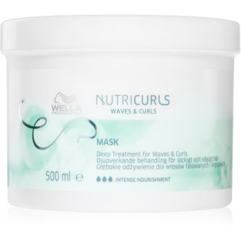 Wella Professionals Nutricurls Waves & Curls masca de netezire pentru par ondulat si cret - imagine 2